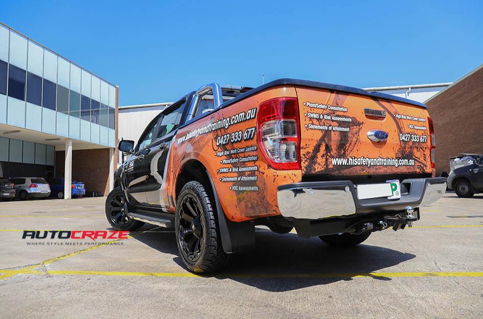 FORD RANGER AMBUSH MATTE BLACK